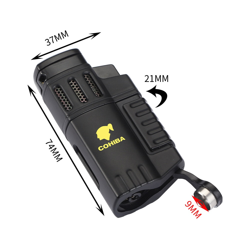 COHIBA Lighter w/ Cigar Punch