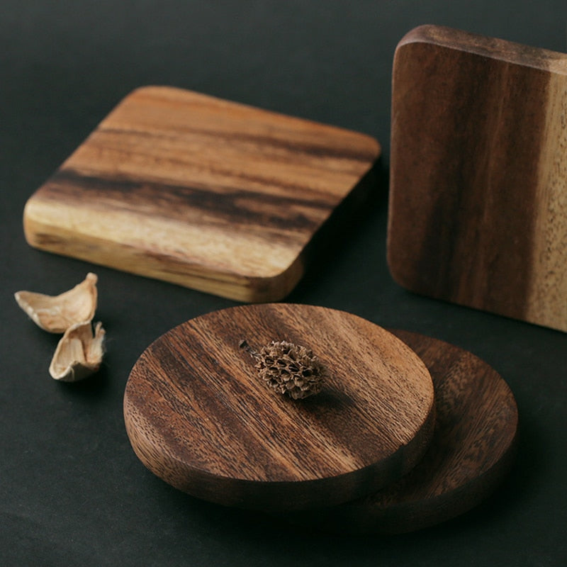 Acacia Wood Coasters