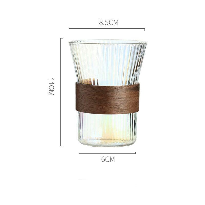 Decorative Glass Coffee Mug