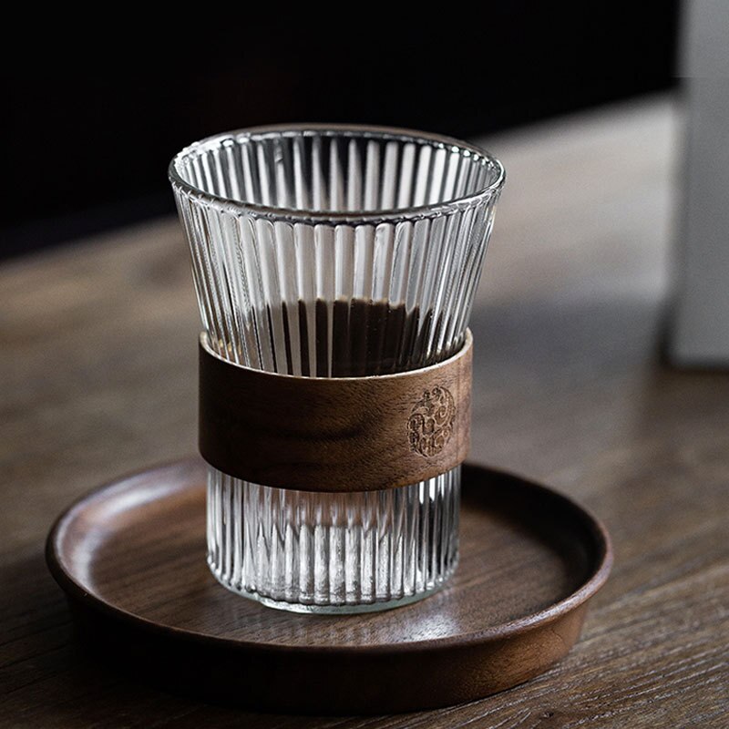 Decorative Glass Coffee Mug