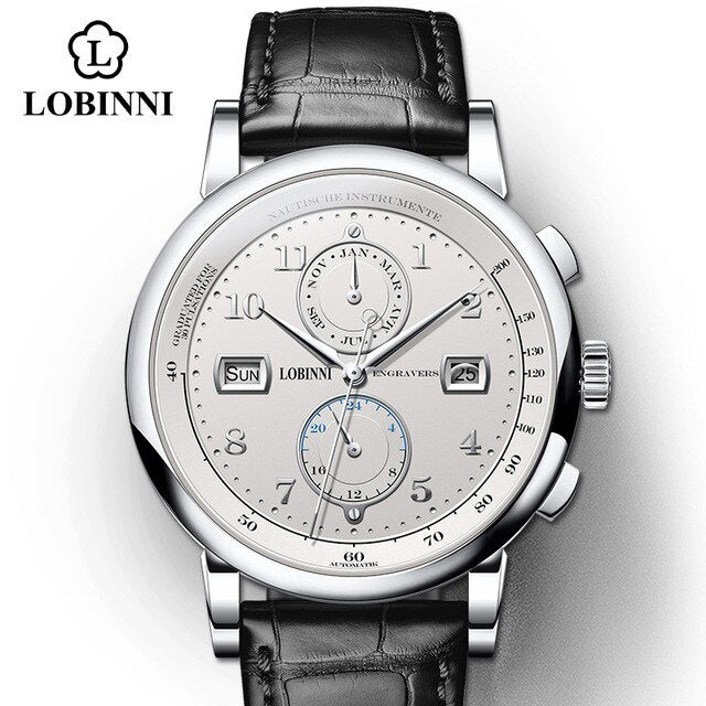 LOBINNI Luxury Fashion Men's Wristwatch