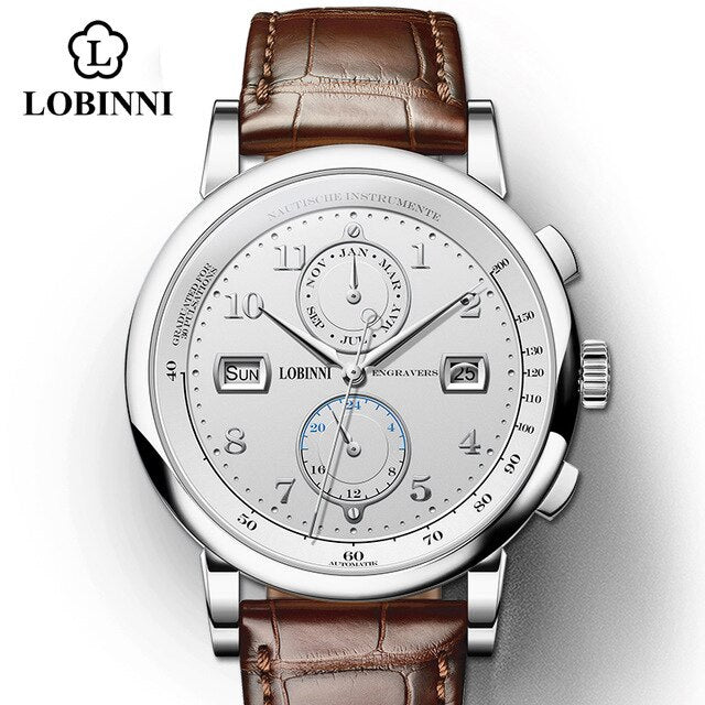 LOBINNI Luxury Fashion Men's Wristwatch