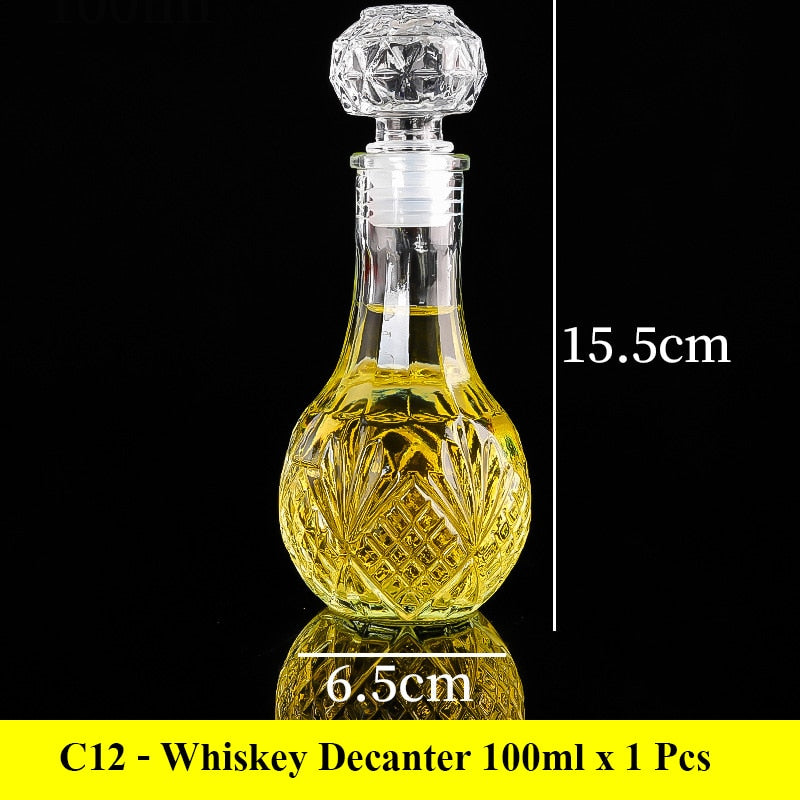 Whiskey Decanters- 50 and 100 mL