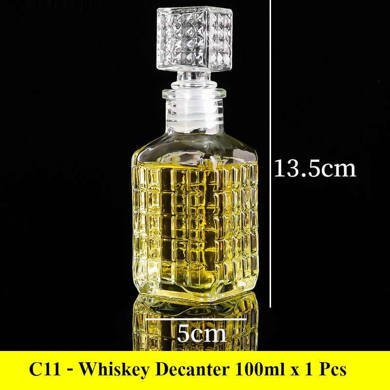 Whiskey Decanters- 50 and 100 mL