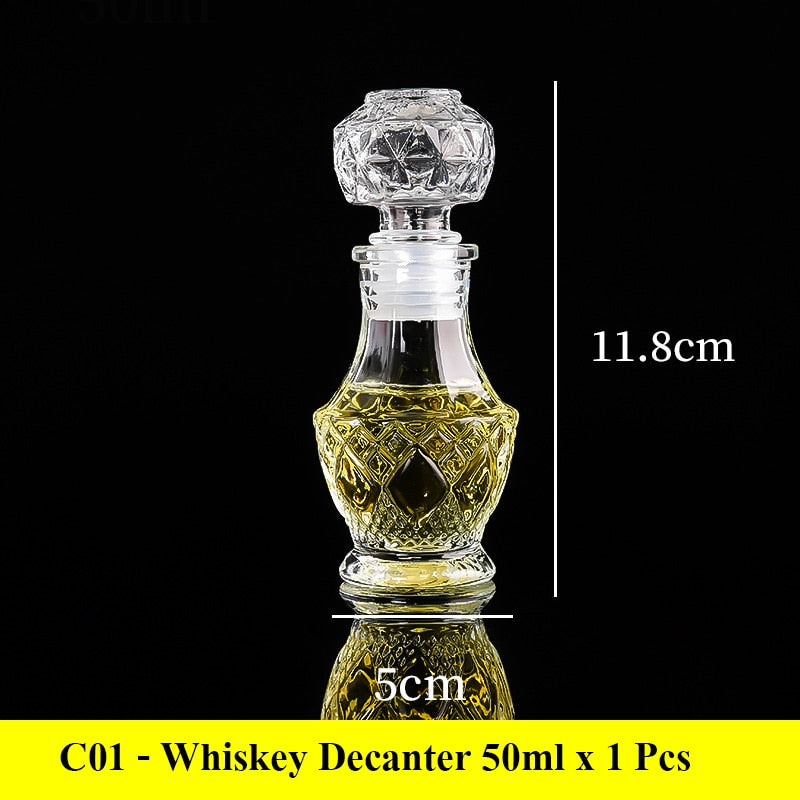 Whiskey Decanters- 50 and 100 mL