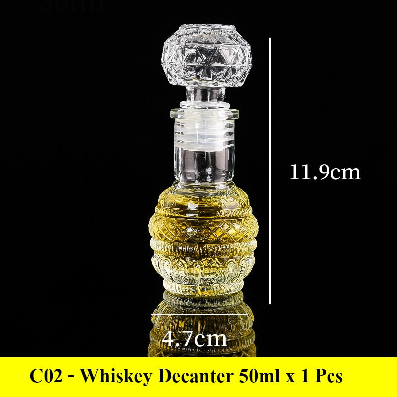 Whiskey Decanters- 50 and 100 mL