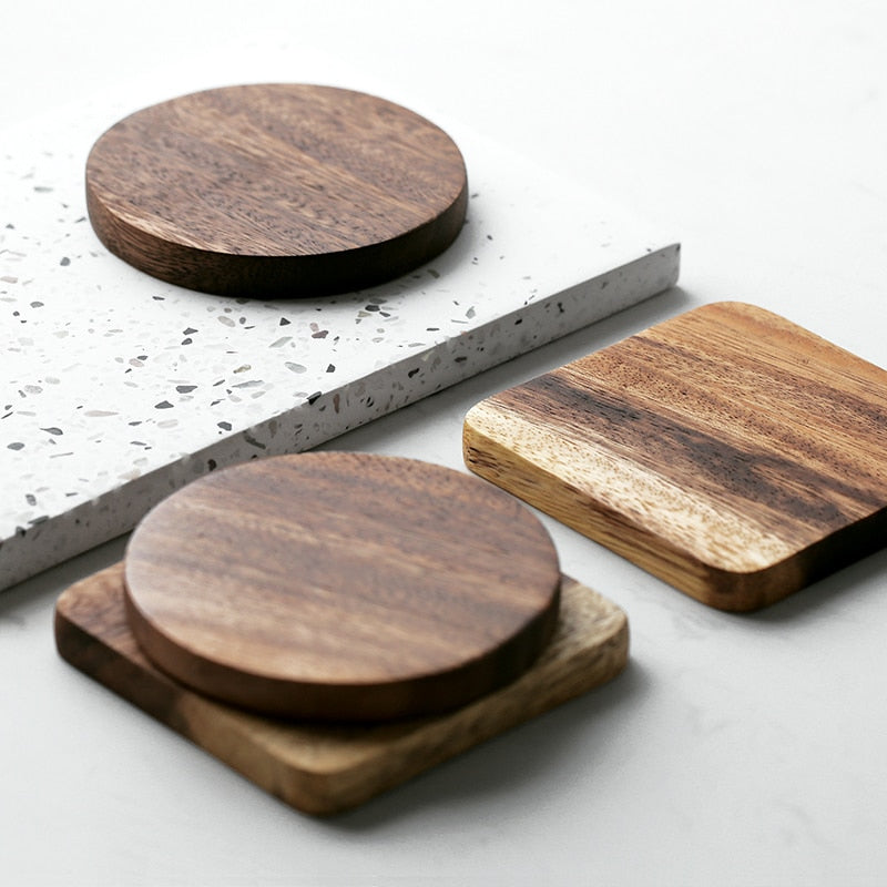 Acacia Wood Coasters