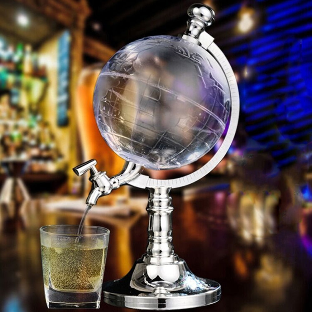 Novelty Globe Liquor Dispenser