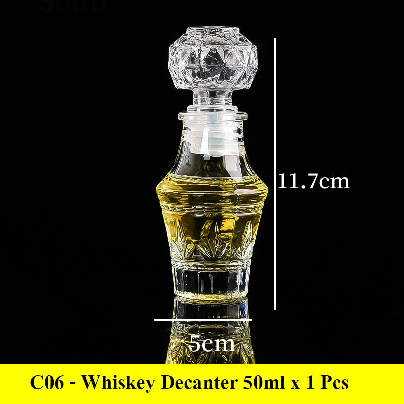 Whiskey Decanters- 50 and 100 mL