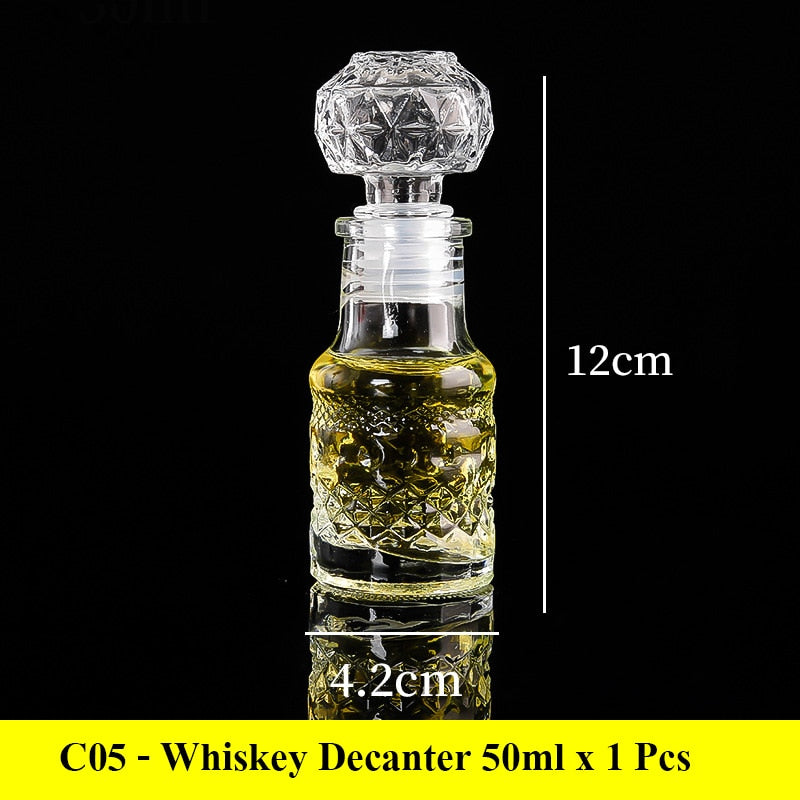 Whiskey Decanters- 50 and 100 mL