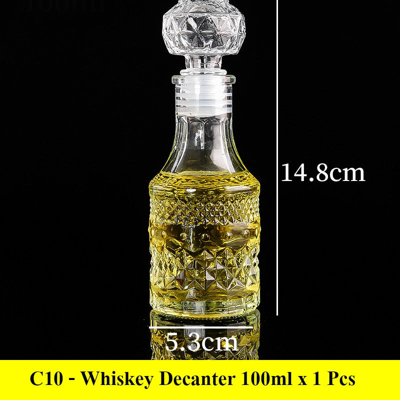 Whiskey Decanters- 50 and 100 mL