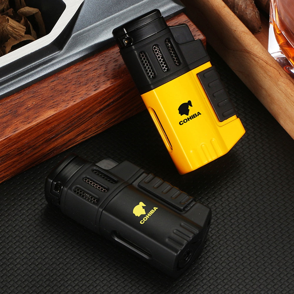 COHIBA Lighter w/ Cigar Punch