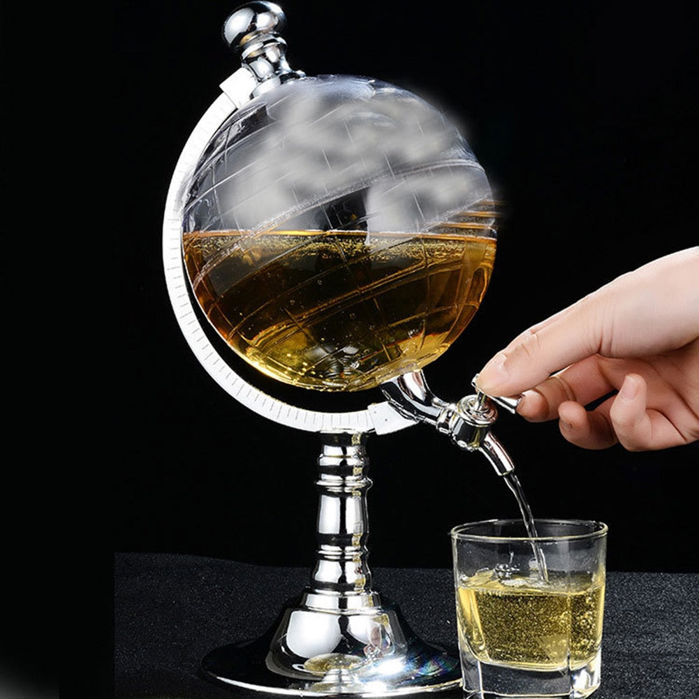 Novelty Globe Liquor Dispenser